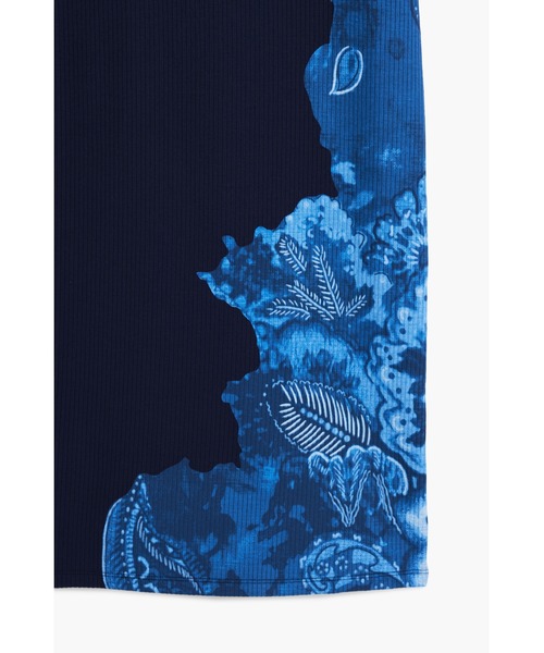「Desigual」 長袖ワンピース X-SMALL ブルー レディース_画像3