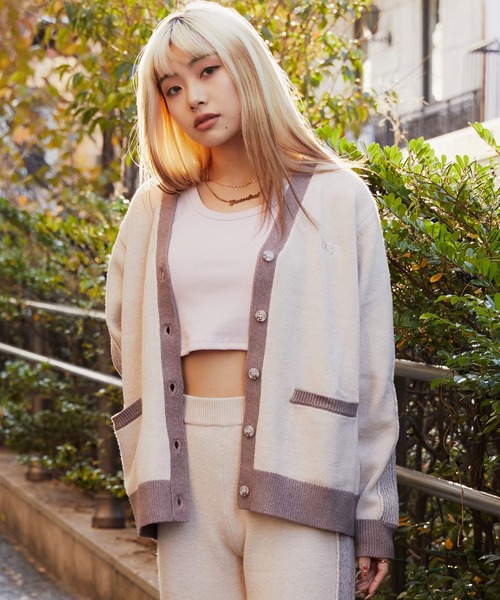 UGG Australia（アグオーストラリア） 「UGG」 ニットカーディガン M