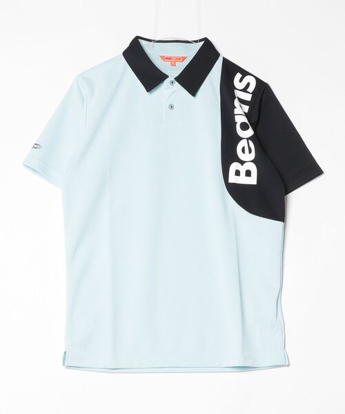 BEAMS GOLF（ビームス ゴルフ） 半袖ポロシャツ M サックスブルー