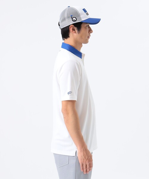 BEAMS GOLF（ビームス ゴルフ） 半袖ポロシャツ M サックスブルー
