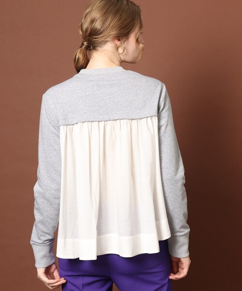 「DRESSTERIOR」 スウェットカットソー 34 ブラック レディース_画像6