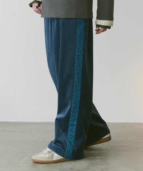 「soerte」 イージーパンツ 1 グレー メンズ_画像2