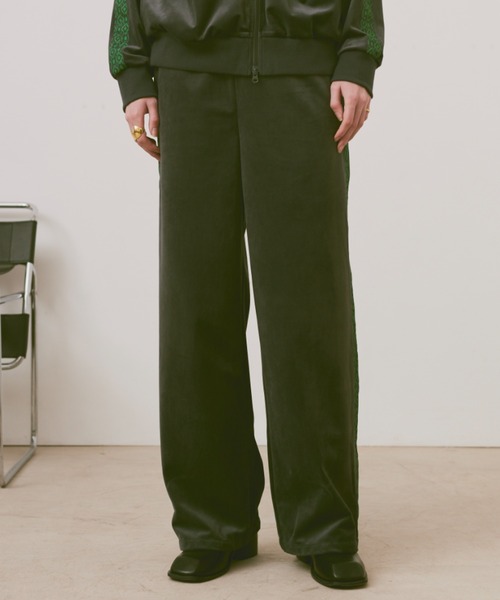 「soerte」 イージーパンツ 1 グレー メンズ_画像8