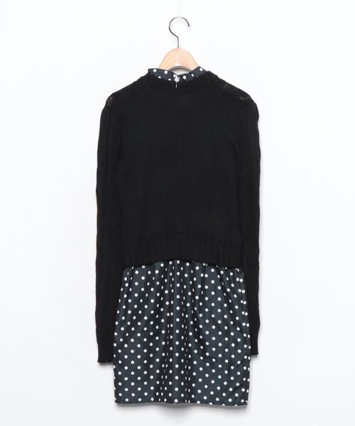 「Darich」 ドッキングワンピース FREE ブラック レディース_画像2