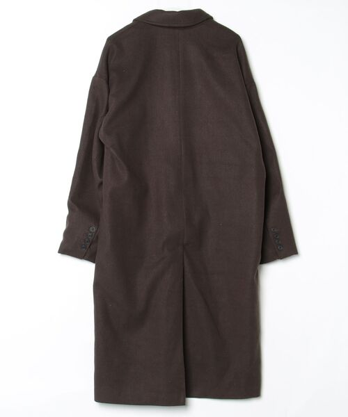 「Beno」 チェスターコート L カーキ メンズ_画像2