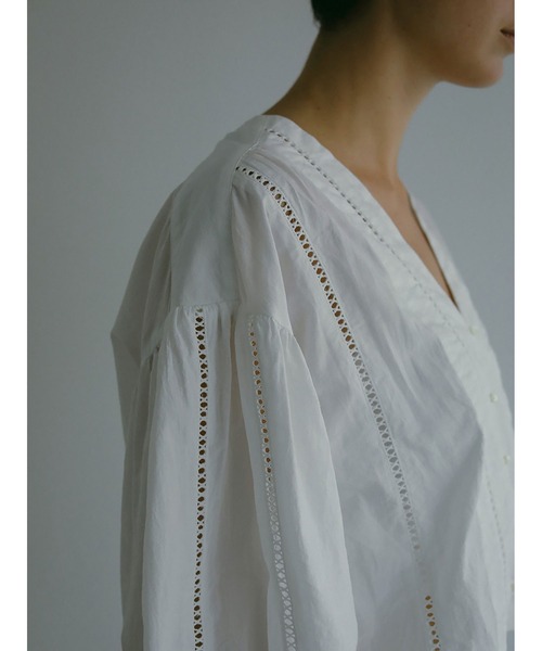 「HER.」 長袖ブラウス フリー ブラック レディース_画像7