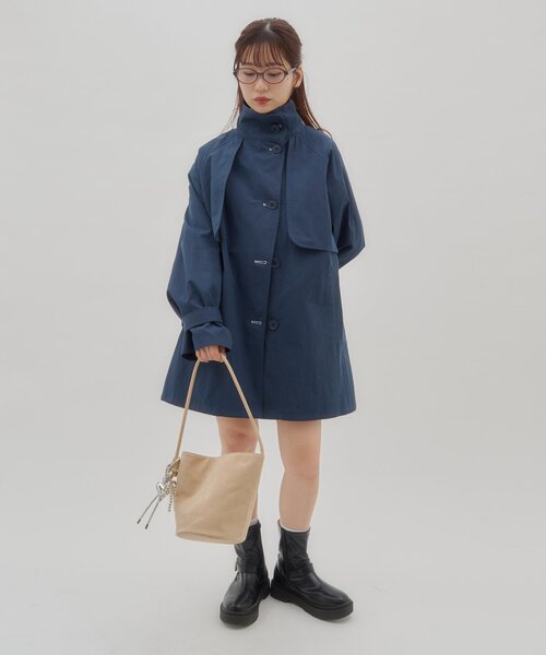 未使用)GIRO DISCORDディスコードマットブルーS(52-55.5cm) DISCOAT（ディスコート）の「【WEB限定】シャギーミドルコート（その他