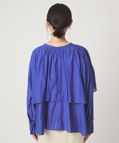 専用 C/Liギャザーブラウス【ブルー】他 UNITED ARROWS（ユナイテッドアローズ）の「C/LI ギャザー ドルマン