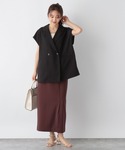 「GLOBAL WORK」 半袖ブラウス FR...の詳細画像4