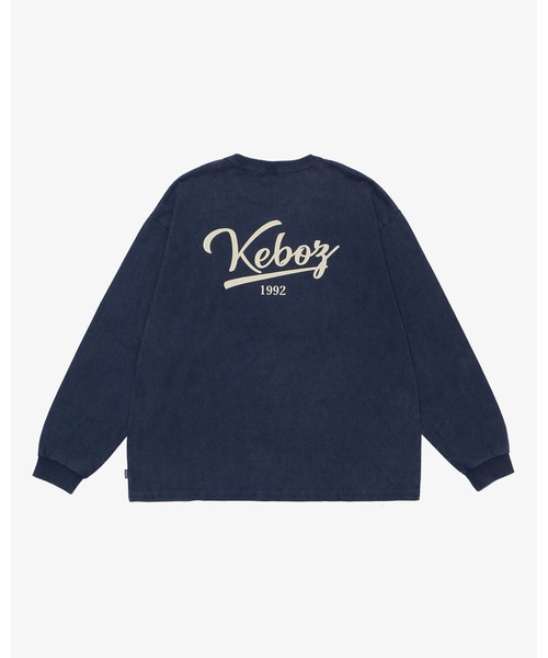 KEBOZ(ケボズ) tシャツ ICON WASHED L/S TEE メンズ レディース KEBOZ(ケボズ) tシャツ ICON WASHED L/S TEE メンズ レディース