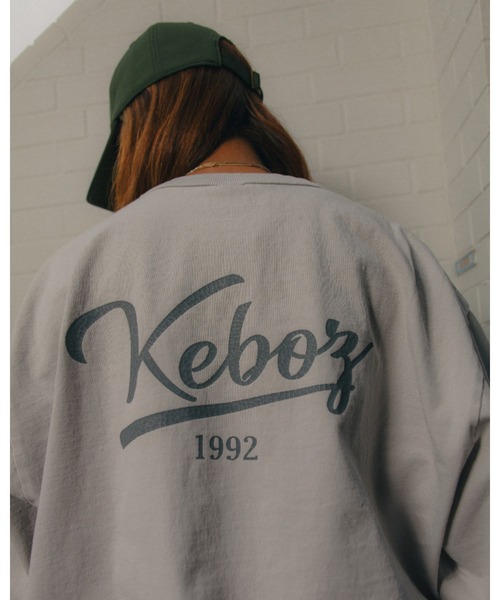 KEBOZ（ケボズ） tシャツ ICON WASHED L/S TEE メンズ レディース