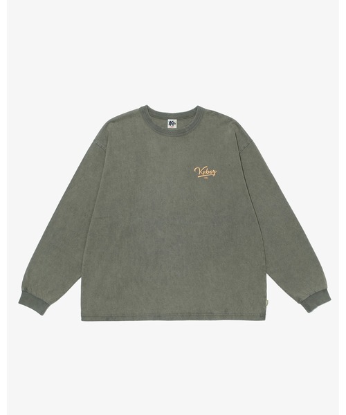 KEBOZ（ケボズ） tシャツ ICON WASHED L/S TEE メンズ レディース
