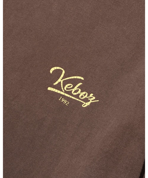 KEBOZ（ケボズ） tシャツ ICON WASHED L/S TEE メンズ レディース