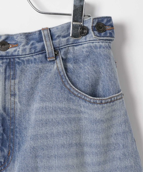 「PBLIM」 デニムパンツ LARGE イエロー レディース_画像5
