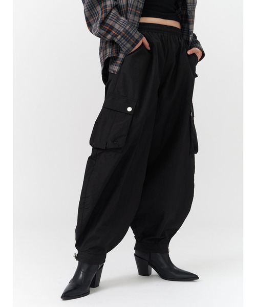 「PAMEO POSE」 カーゴパンツ FREE ベージュ レディース_画像4