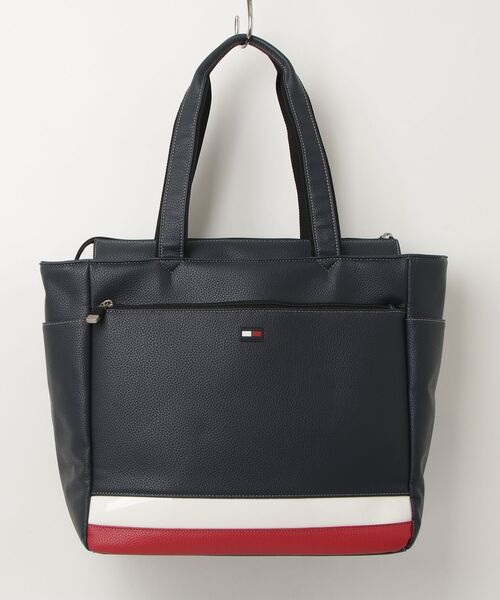 TOMMY HILFIGER」 トートバッグ FREE ネイビー メンズ 【公式通販】