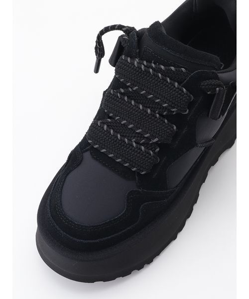 「UGG」 ローカットスニーカー 23 ブラック レディース_画像2