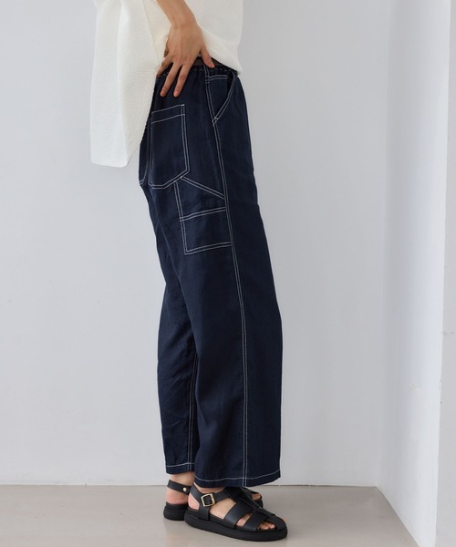 ワイドパンツ パンツ レディースの画像