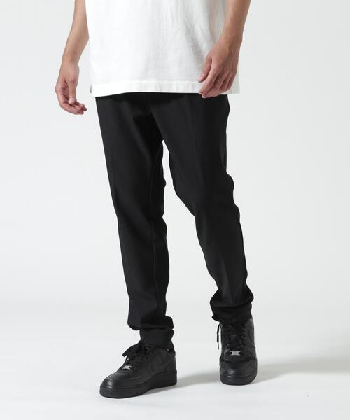 piuoro（ピウオロ） パンツ HI TENSION KNIT TUCK メンズ : ZOZOTOWN