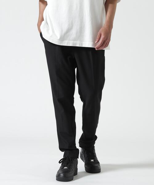 piuoro（ピウオロ） パンツ HI TENSION KNIT TUCK メンズ : ZOZOTOWN