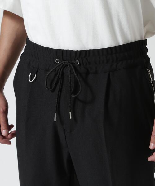 piuoro（ピウオロ） パンツ HI TENSION KNIT TUCK メンズ : ZOZOTOWN