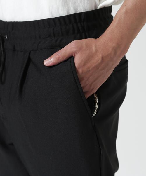 piuoro（ピウオロ） パンツ HI TENSION KNIT TUCK メンズ : ZOZOTOWN