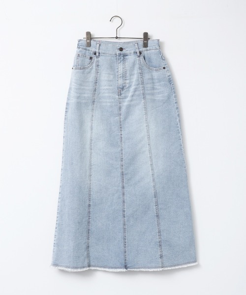 hunch（ハンチ） デニムスカート ストレッチデニム ナロースカート