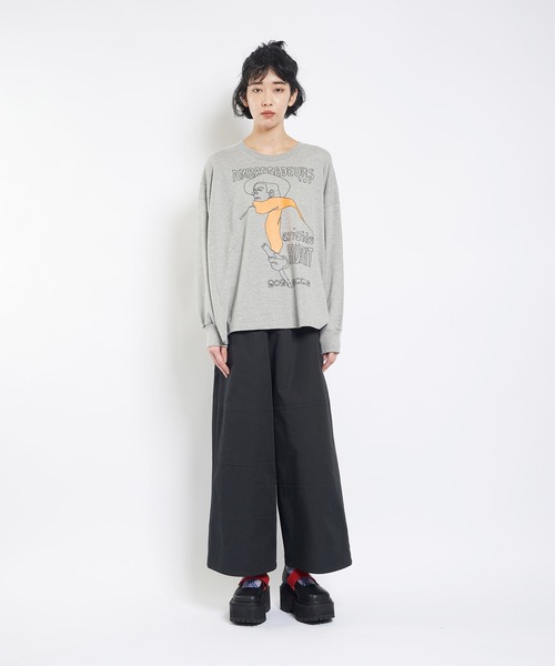 「gomme」 長袖カットソー MEDIUM ブルー レディース_画像3