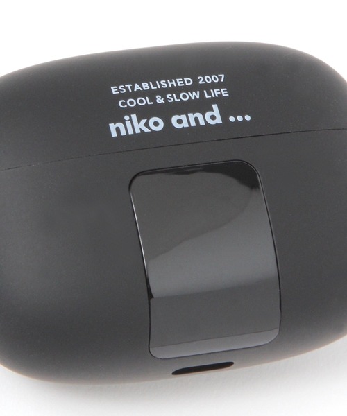 niko and…（ニコアンド） イヤホン ヘッドホン ニコロゴBluetooth