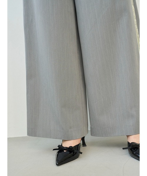 「SNIDEL」 パンツ 1 モカ レディースの画像