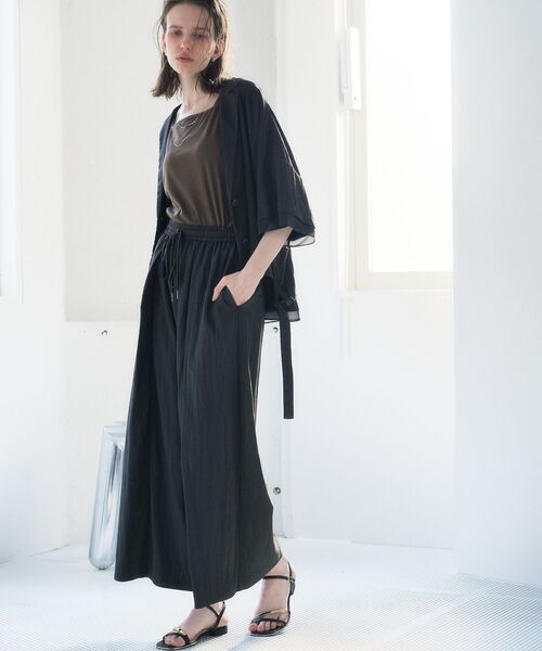 Editt by YECCA VECCA ワイドパンツ パンツ 「尾崎紗代子さん着用」適