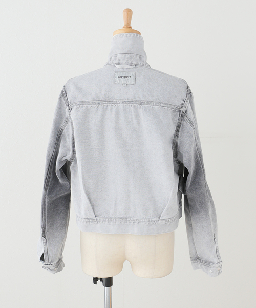 8*5様 Carhartt グレー デニムジャケット Carhartt WIP（カーハートワークインプログレス） コート ジャケット