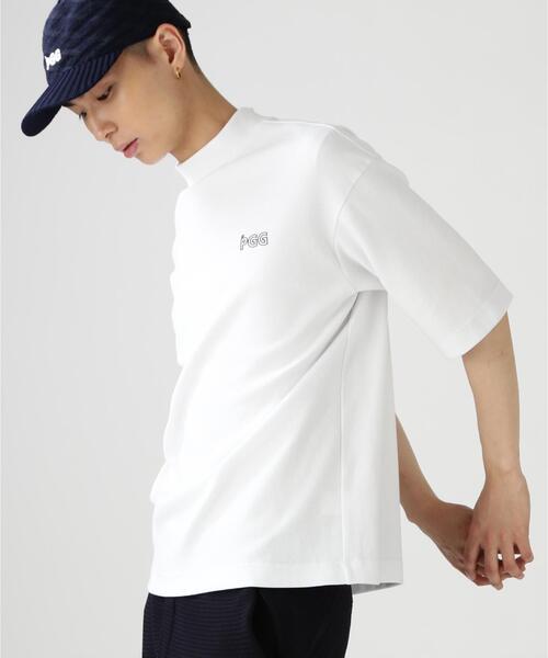パーリーゲイツ　PGG ホワイト　モックネック　サイズ2 PEARLY GATES（パーリーゲイツ） tシャツ 「PGG」「直営店舗＆公式