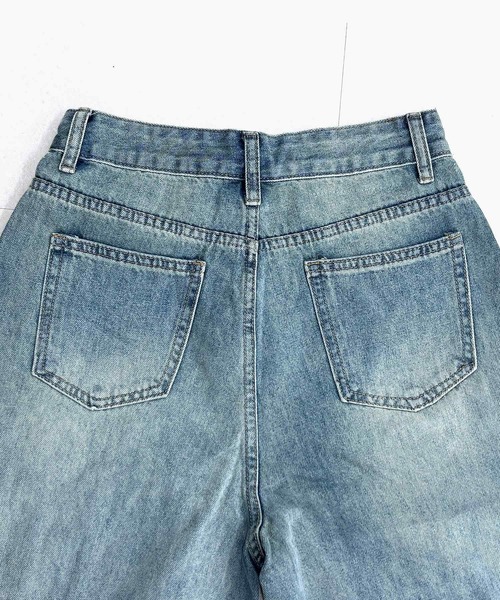 DAY CLOSET ジーンズ デニム デニムパンツ 「ウォッシュ加工/大きい