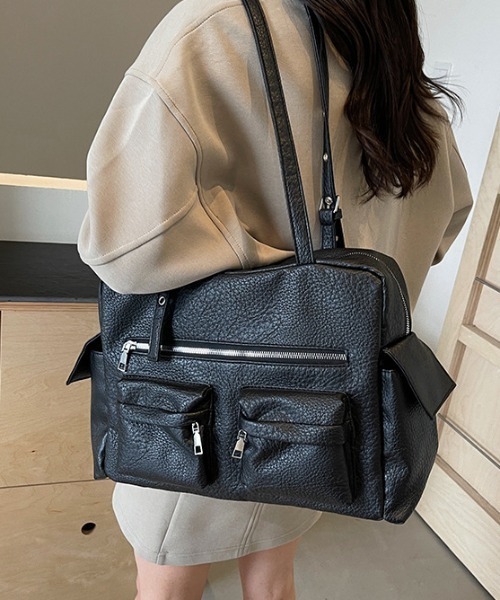 「lilful」 トートバッグ F ブラック レディース_画像6