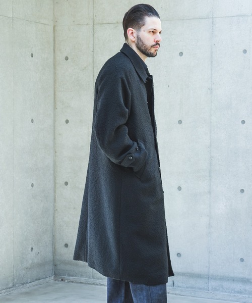 MR.OLIVE（ミスターオリーブ） ステンカラーコート コート TECH TWEED
