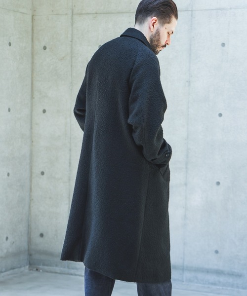 MR.OLIVE（ミスターオリーブ） ステンカラーコート コート TECH TWEED