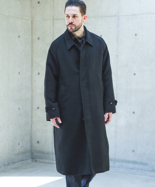 MR.OLIVE（ミスターオリーブ） ステンカラーコート コート TECH TWEED