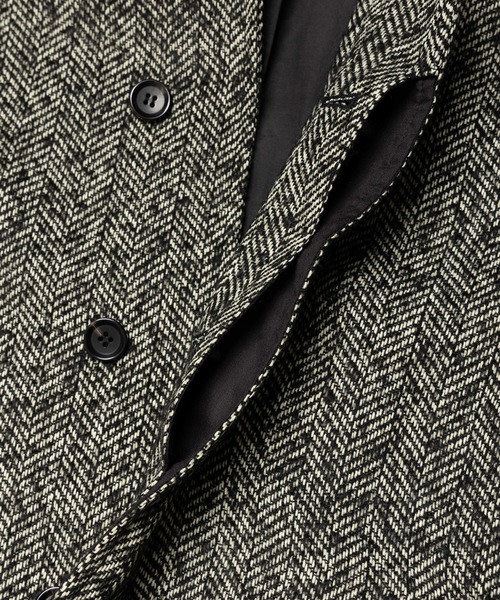MR.OLIVE（ミスターオリーブ） ステンカラーコート コート TECH TWEED