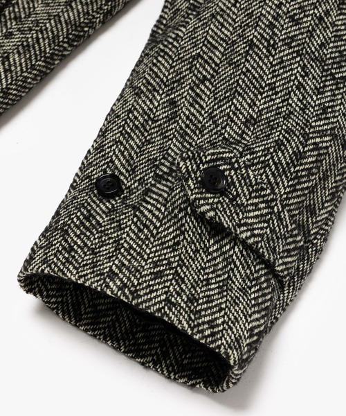 MR.OLIVE（ミスターオリーブ） ステンカラーコート コート TECH TWEED