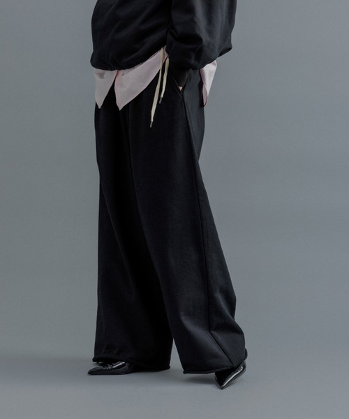 ADAM ET ROPE'（アダムエロペ） パンツ 「WEB限定」2タック ワイド
