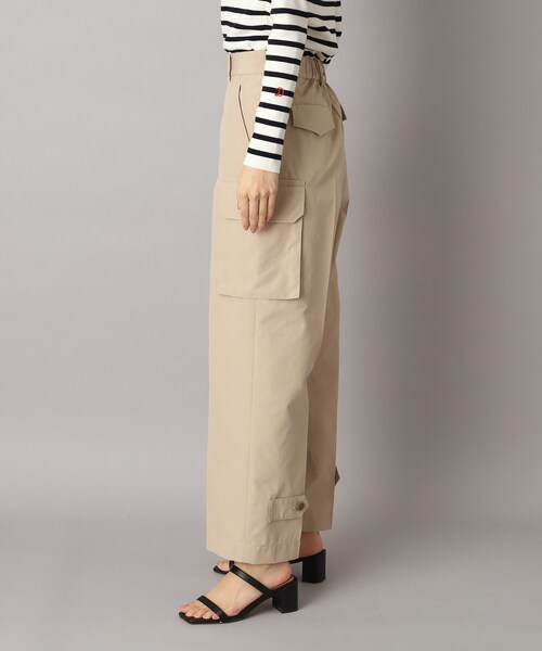 「DRESSTERIOR」 カーゴパンツ 36 ベージュ レディース_画像6