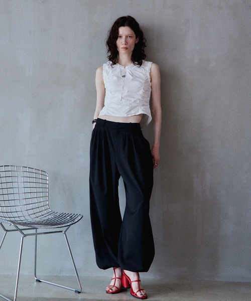 MAISON SPECIAL（メゾンスペシャル） パンツ Stitching Balloon Pants