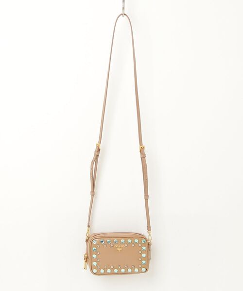 PRADA（プラダ） Saffiano Vernice ミニ カメラバック（1N1674