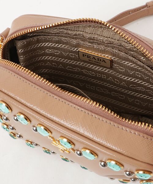 PRADA（プラダ） Saffiano Vernice ミニ カメラバック（1N1674