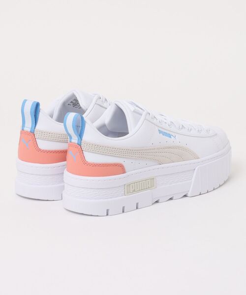 「PUMA」 ローカットスニーカー 23.0cm ホワイト系その他3 レディース_画像2