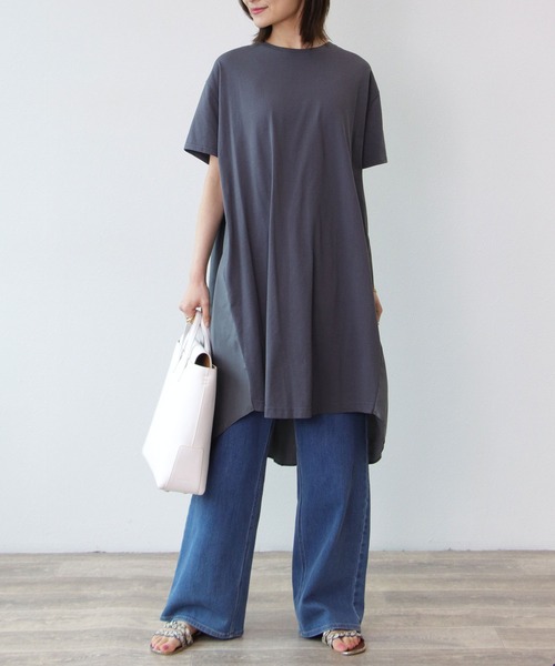 「TITE IN THE STORE」 「Sugar Rose」半袖ワンピース 38 ブラック レディース_画像8