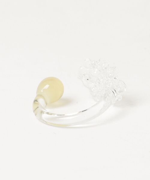 指輪 リング Flowering Glass Ring / フラワー ガラス レディース