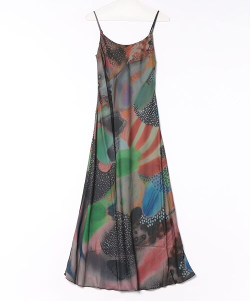 Desigual（デシグアル） ワンピース ボレロ付きアブストラクトプリント