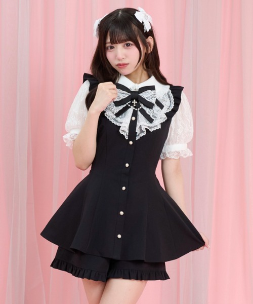 Secret Honey（シークレットハニー） セットアップ 夏 レースラッフル